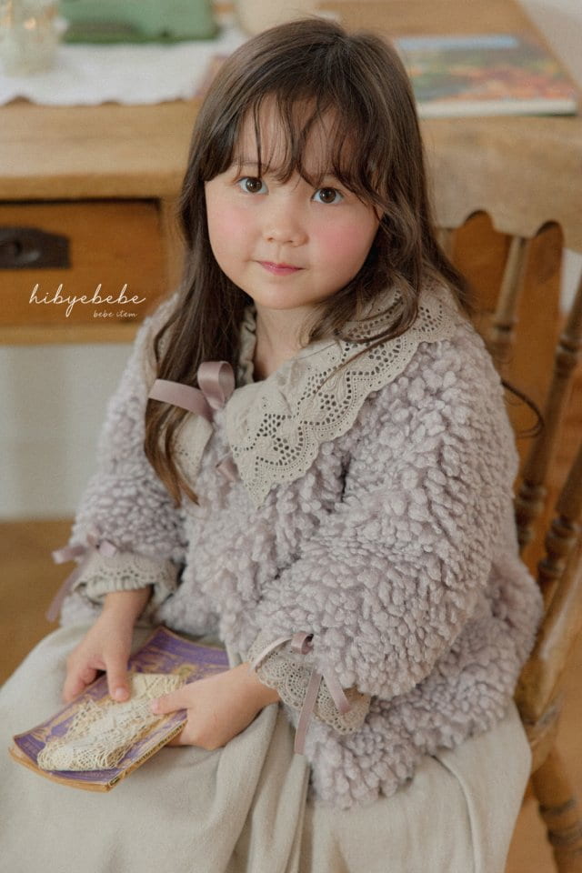 Hi Byebebe - Korean Children Fashion - #childrensboutique - Grace Lace Cardigan - 4