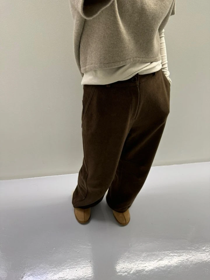 Hue - Korean Women Fashion - #momslook - Corduroy Pants - 11