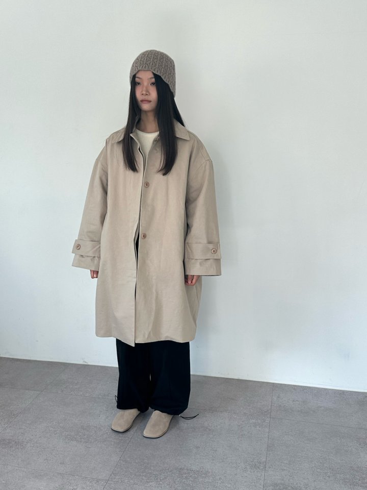 Hue - Korean Women Fashion - #momslook - Boxy Trench Coat - 5