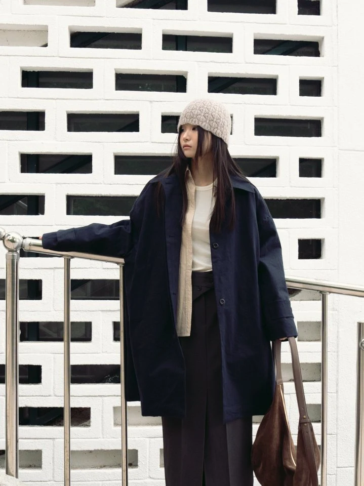 Hue - Korean Women Fashion - #restrostyle - Boxy Trench Coat - 10