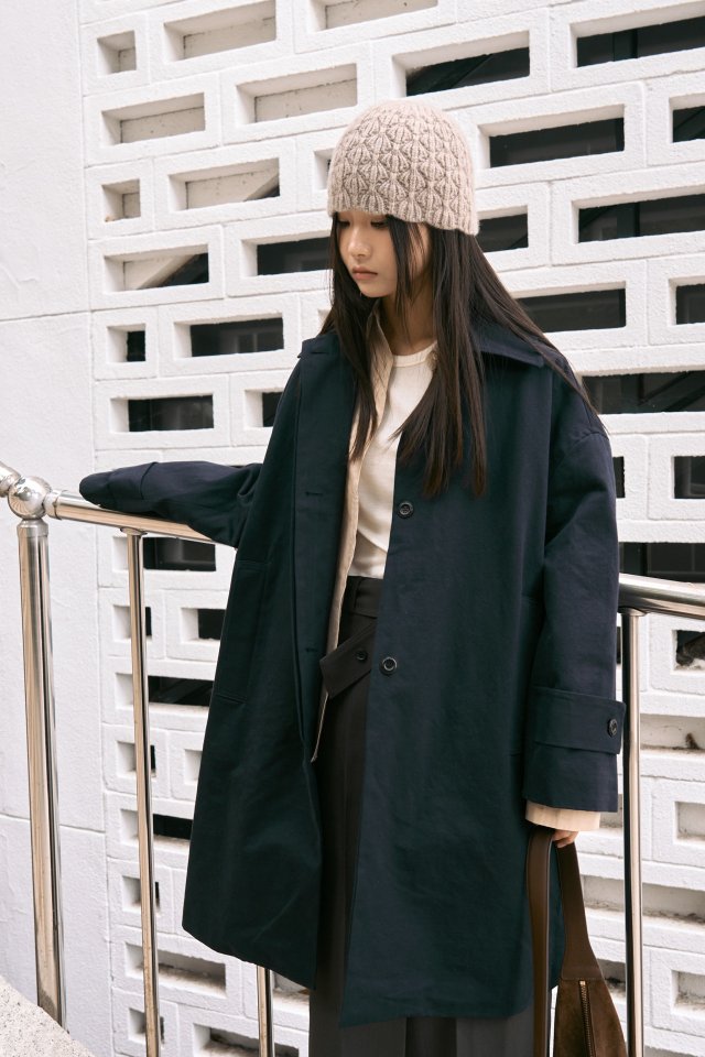 Hue - Korean Women Fashion - #romanticstyle - Boxy Trench Coat - 11