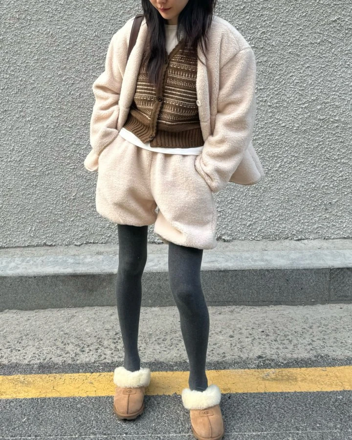 Hue - Korean Women Fashion - #womensfashion - Bear Jacket - 11