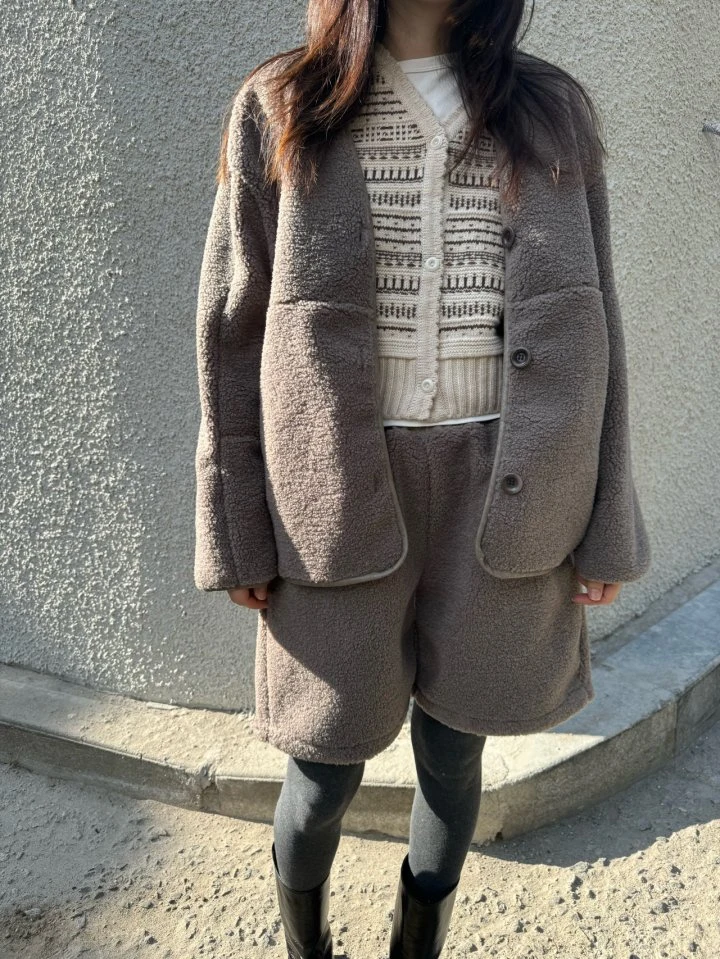 Hue - Korean Women Fashion - #womensfashion - Bear Jacket - 5