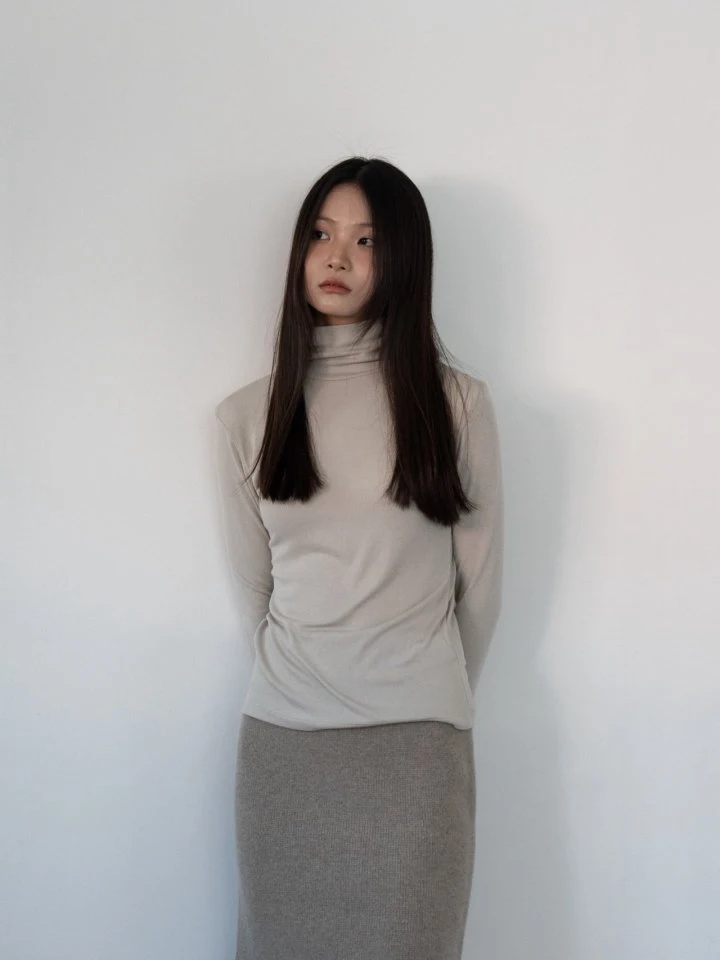 Hue - Korean Women Fashion - #womensfashion - Classic Turtleneck Tee - 6