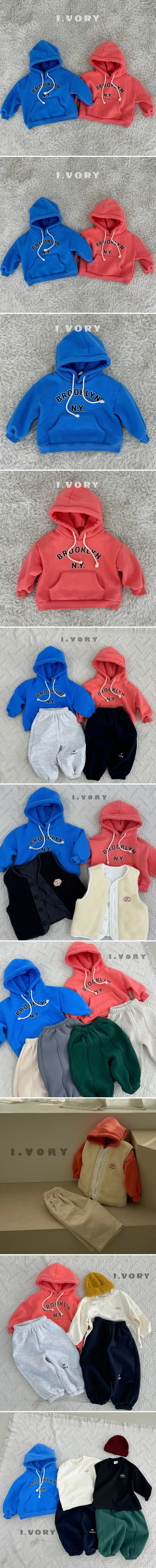 I Vory - Korean Children Fashion - #toddlerclothing - Brooklyn Hoodie