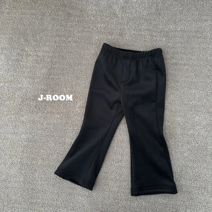 J-Room - Korean Children Fashion - #childofig - Veloure Rib Bootscut Pants - 10