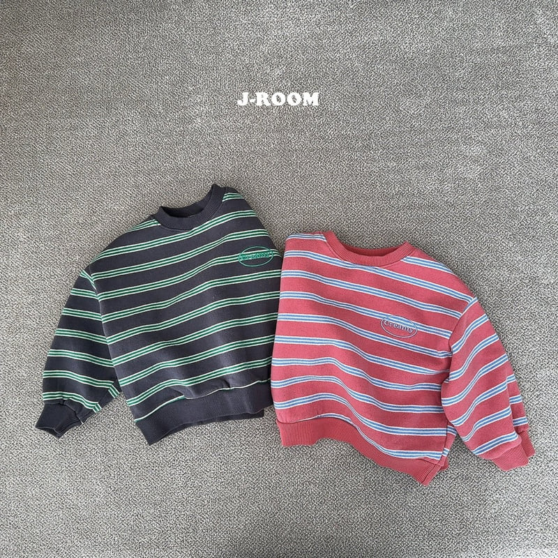 J-Room - Korean Children Fashion - #childofig - Monaco Embroidery sweatshirts - 3