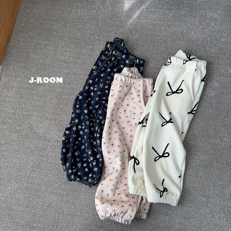 J-Room - Korean Children Fashion - #childofig - Pattern Jogger Pants - 2