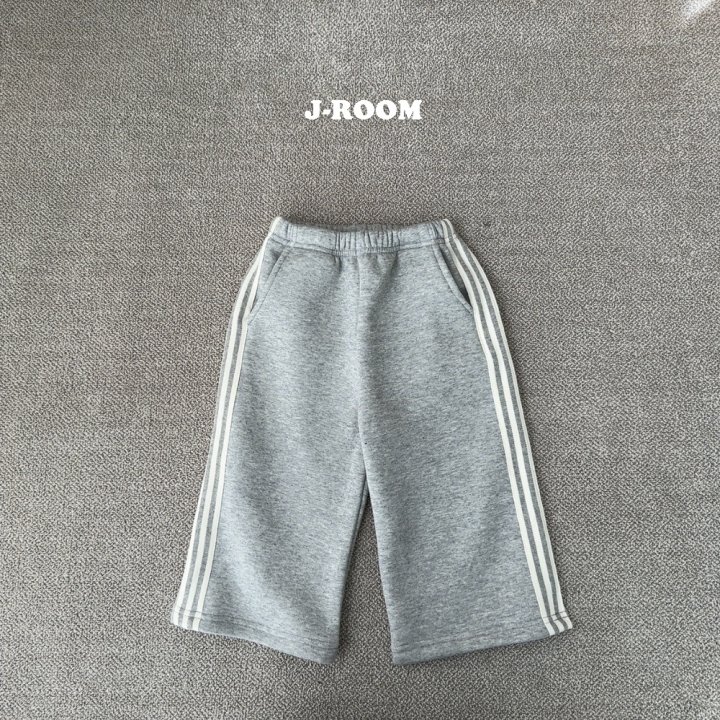 J-Room - Korean Children Fashion - #designkidswear - Tape Wide Pants - 10