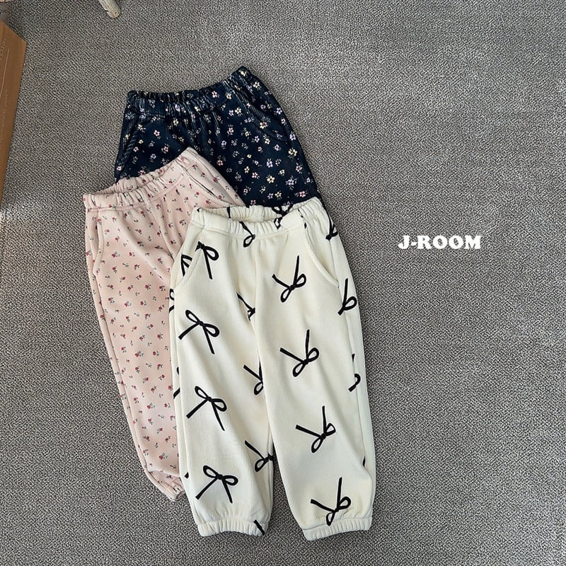 J-Room - Korean Children Fashion - #childrensboutique - Pattern Jogger Pants - 4