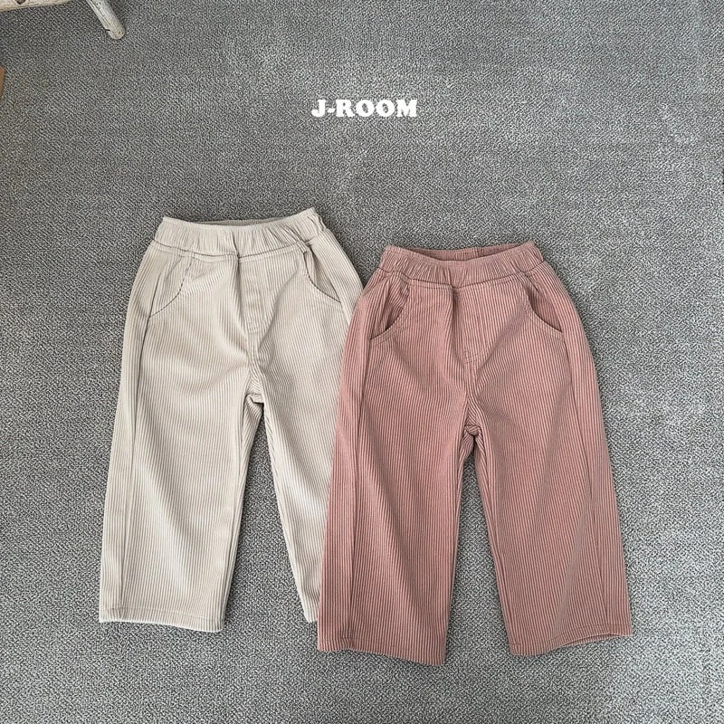 J-Room - Korean Children Fashion - #designkidswear - Bonding Corduroy Straight Pants - 2