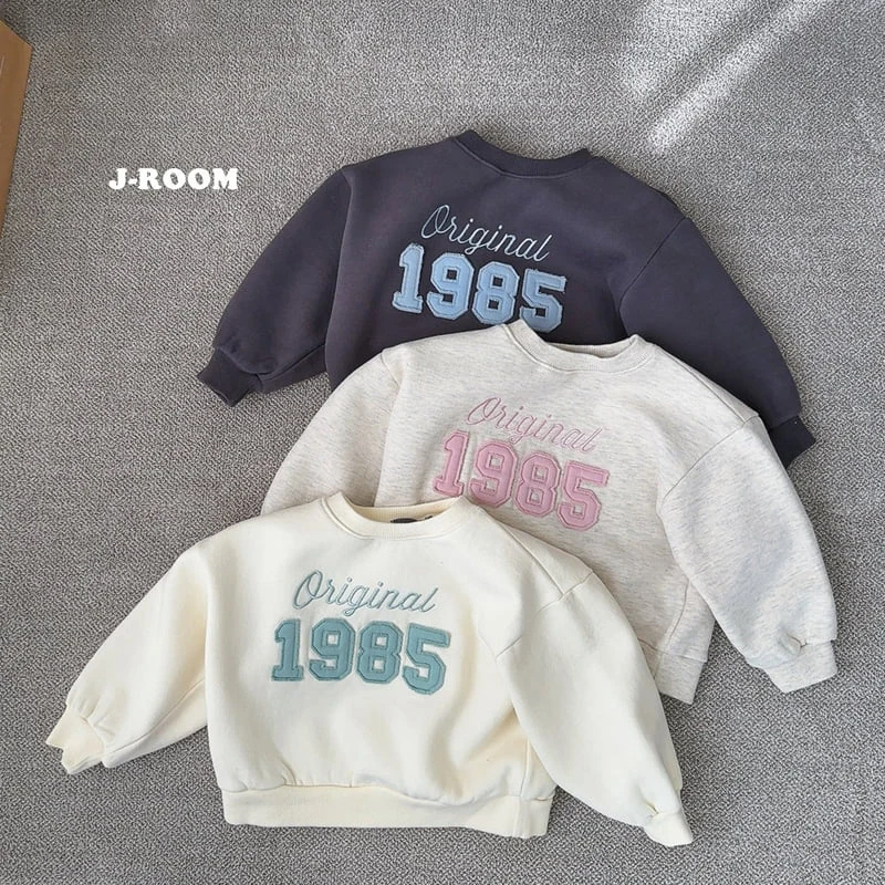 J-Room - Korean Children Fashion - #designkidswear - 1985 Patch Sweatshirts