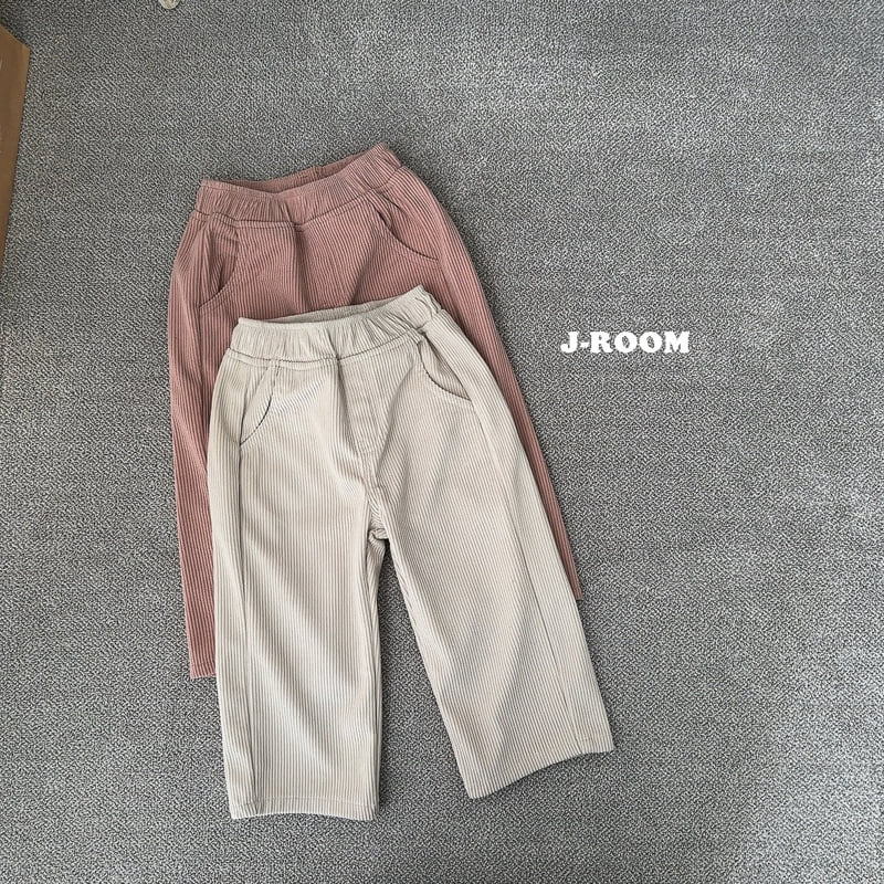 J-Room - Korean Children Fashion - #discoveringself - Bonding Corduroy Straight Pants - 4