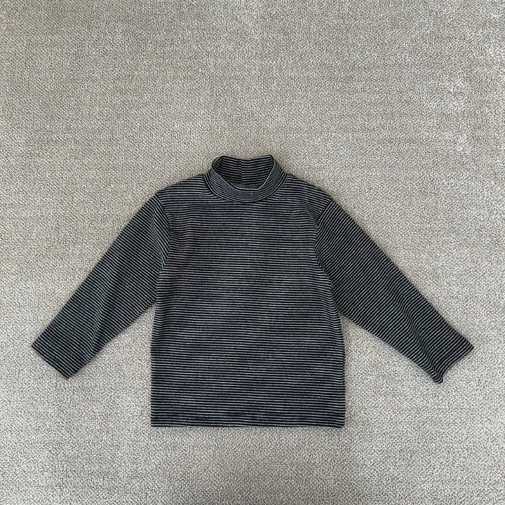 J-Room - Korean Children Fashion - #kidzfashiontrend - Label Half Turtleneck Tee - 9