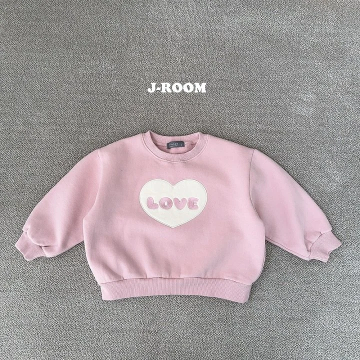 J-Room - Korean Children Fashion - #kidzfashiontrend - Heart Embroidery Sweatshirts - 8