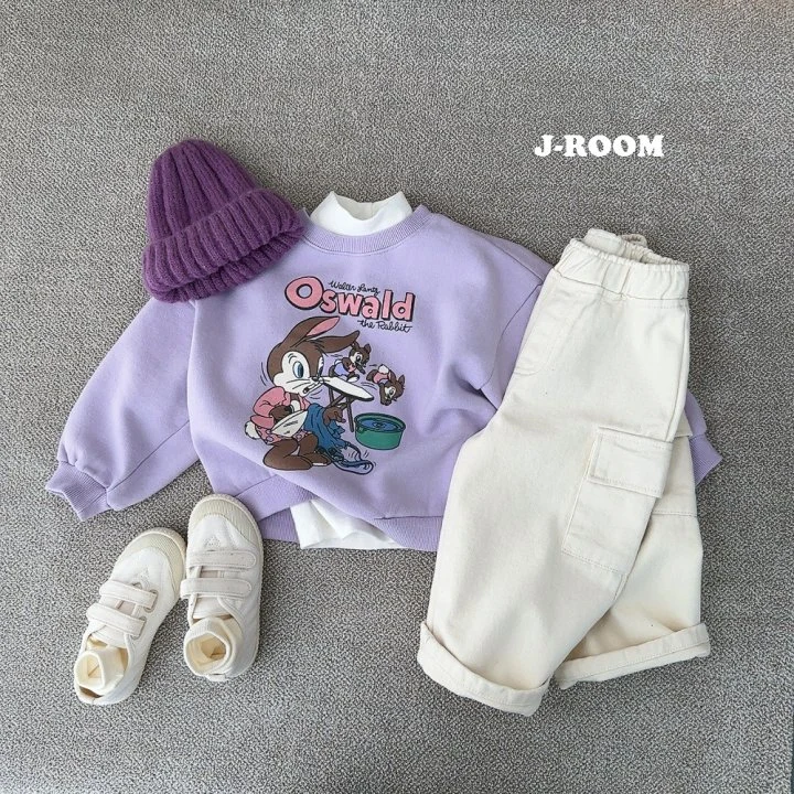 J-Room - Korean Children Fashion - #kidzfashiontrend - Thick Fleece Wide Pants - 7