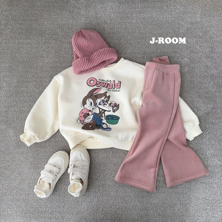 J-Room - Korean Children Fashion - #minifashionista - Veloure Rib Bootscut Pants - 5