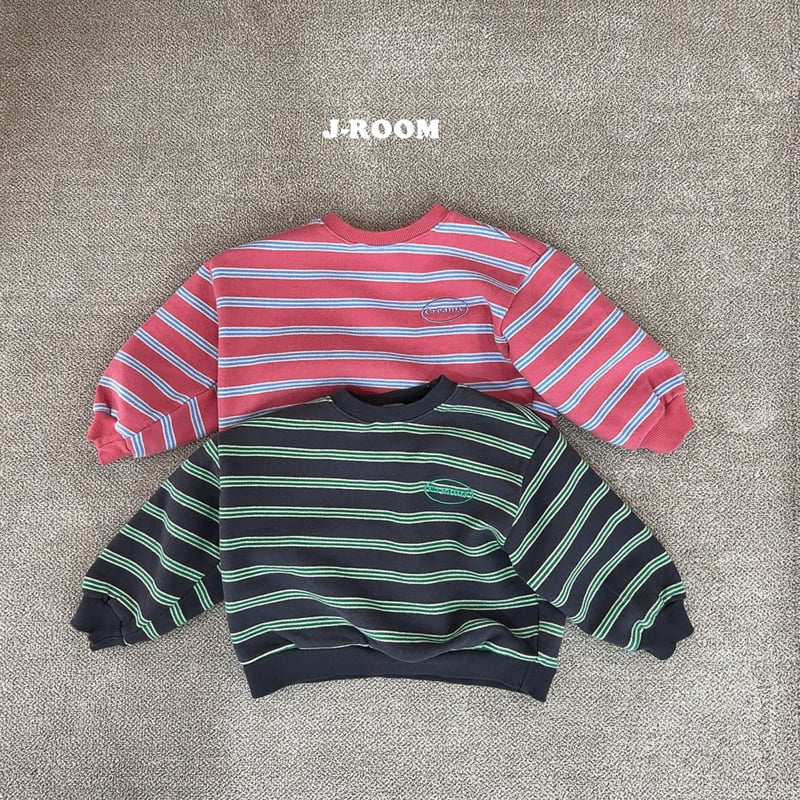 J-Room - Korean Children Fashion - #minifashionista - Monaco Embroidery sweatshirts