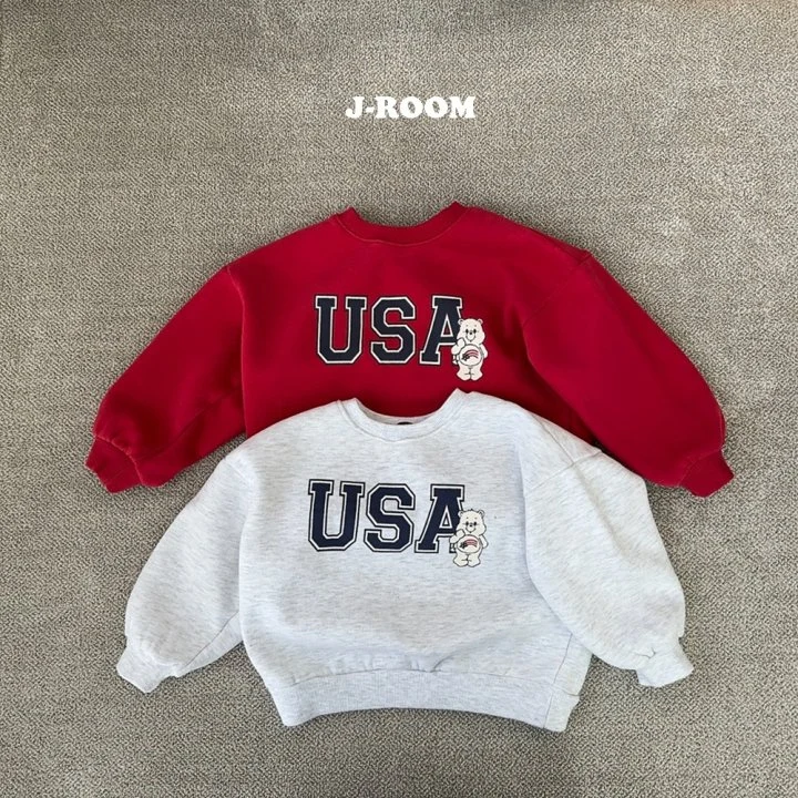 J-Room - Korean Children Fashion - #todddlerfashion - USA Sweatshirts - 2