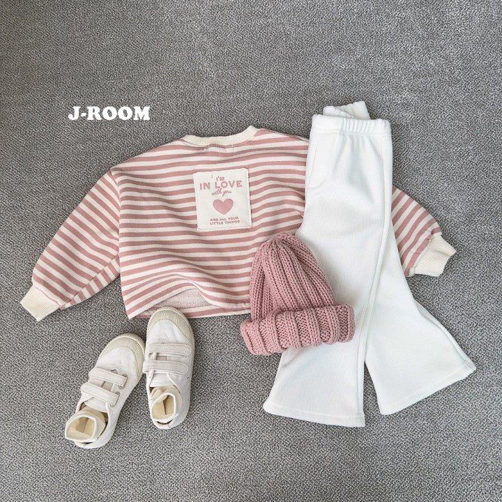 J-Room - Korean Children Fashion - #todddlerfashion - Veloure Rib Bootscut Pants - 7