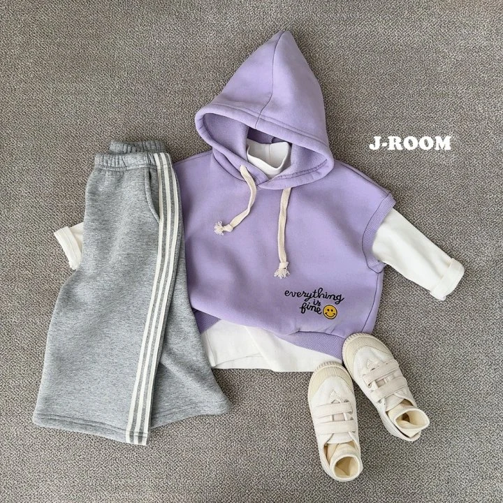 J-Room - Korean Children Fashion - #toddlerclothing - Tape Wide Pants - 6