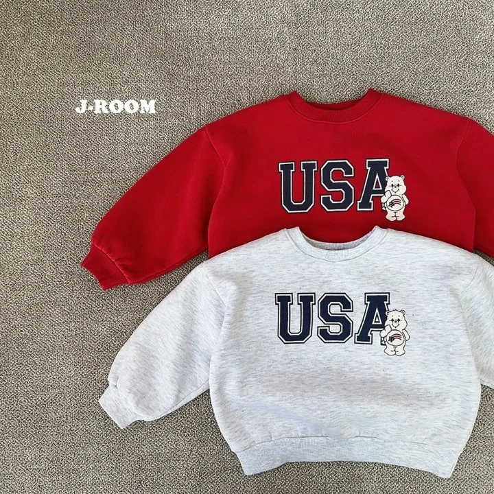 J-Room - Korean Children Fashion - #toddlerclothing - USA Sweatshirts - 3