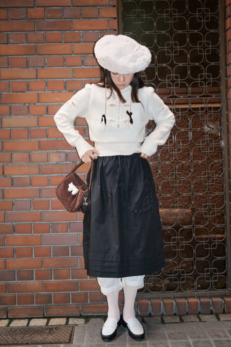 Jejeunosity - Korean Women Fashion - #momslook - Adult I Love You Knit - 10