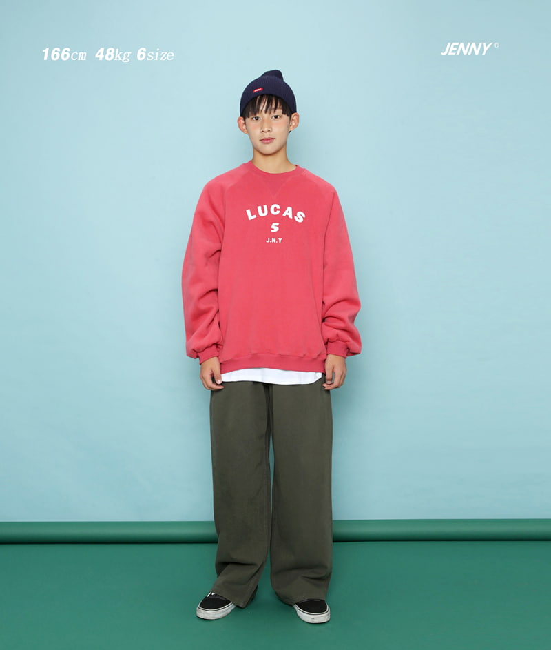 Jenny Basic - Korean Children Fashion - #designkidswear - Lucas Brushed Sweatshirt - 10