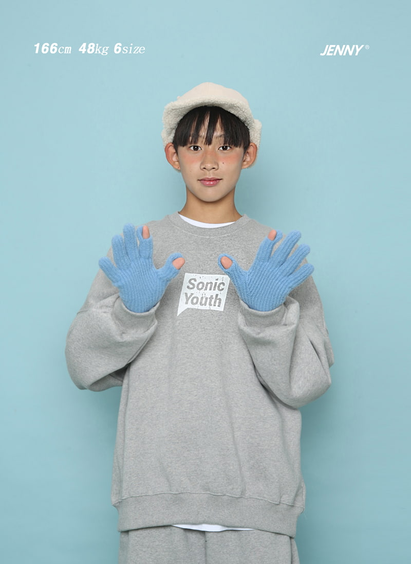 Jenny Basic - Korean Children Fashion - #designkidswear - Youth Brushed Sweatshirt - 5