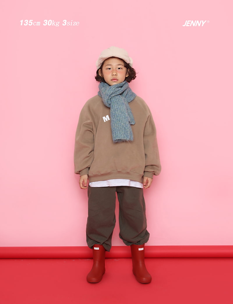 Jenny Basic - Korean Children Fashion - #minifashionista - Lucas Brushed Sweatshirt - 5