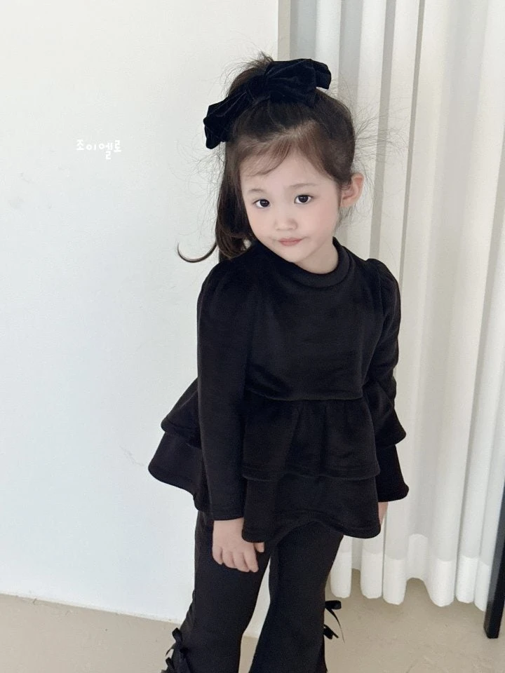 Joy ello - Korean Children Fashion - #stylishchildhood - Cancan Mink Top Bottom Set - 4