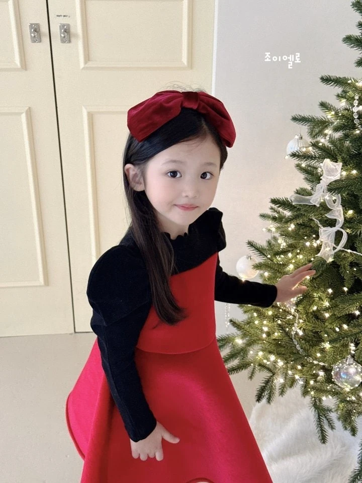 Joy ello - Korean Children Fashion - #childofig - Velvet Gift Headband - 2