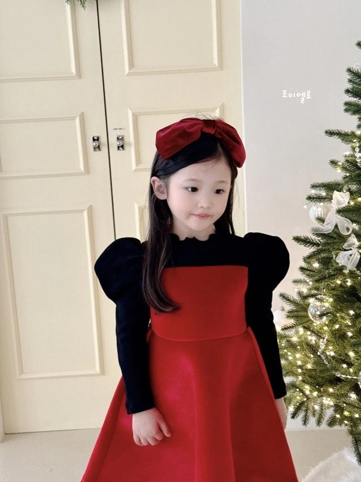 Joy ello - Korean Children Fashion - #childrensboutique - Velvet Gift Headband - 3