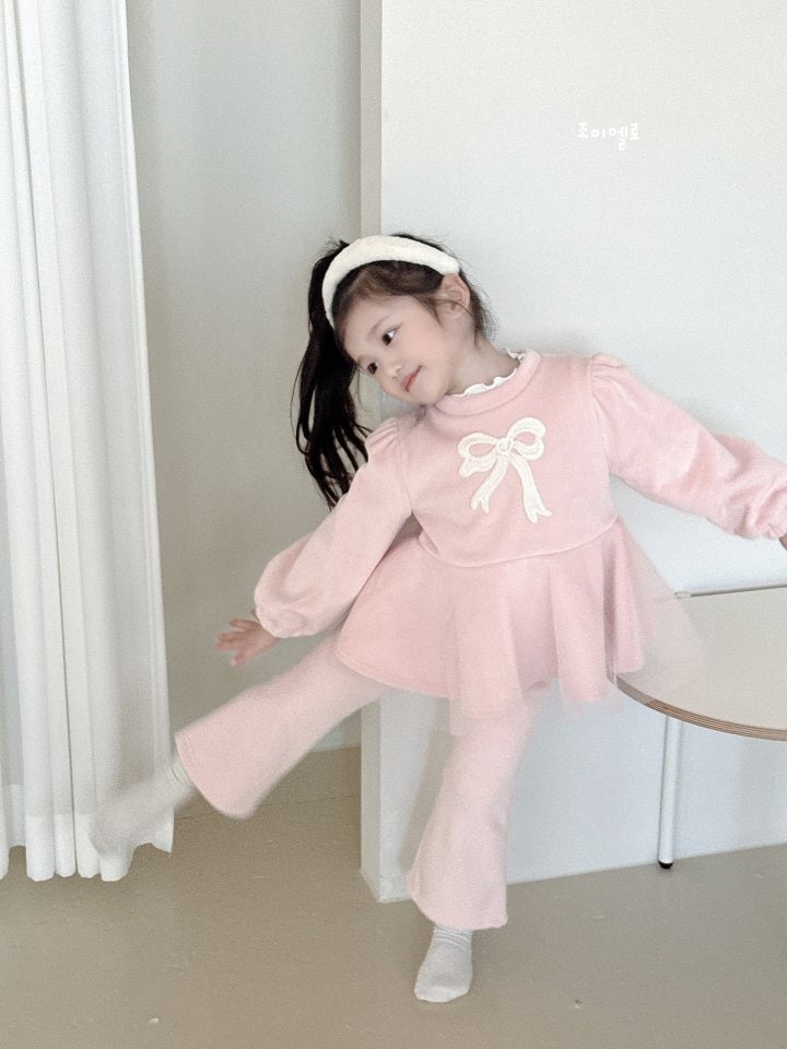 Joy ello - Korean Children Fashion - #discoveringself - Lace Sha Top Bottom Set - 8