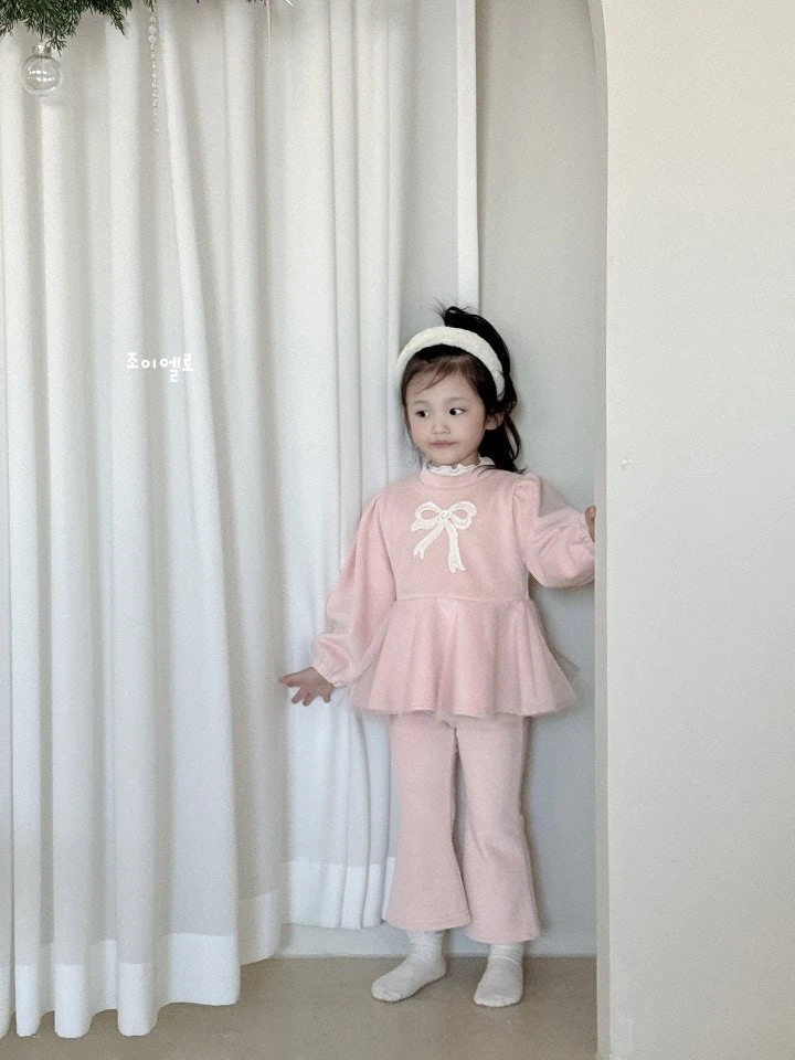 Joy ello - Korean Children Fashion - #magicofchildhood - Fleece Wave Tee - 2