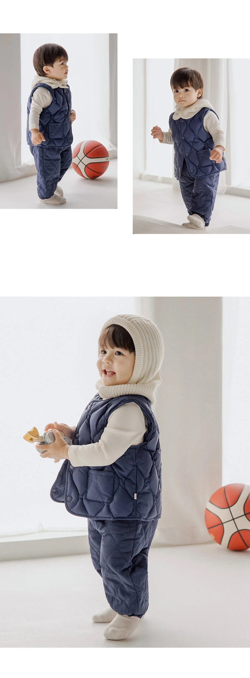 Kids Clara - Korean Baby Fashion - #babyboutique - Dia Padded Baby Snow Pants - 3