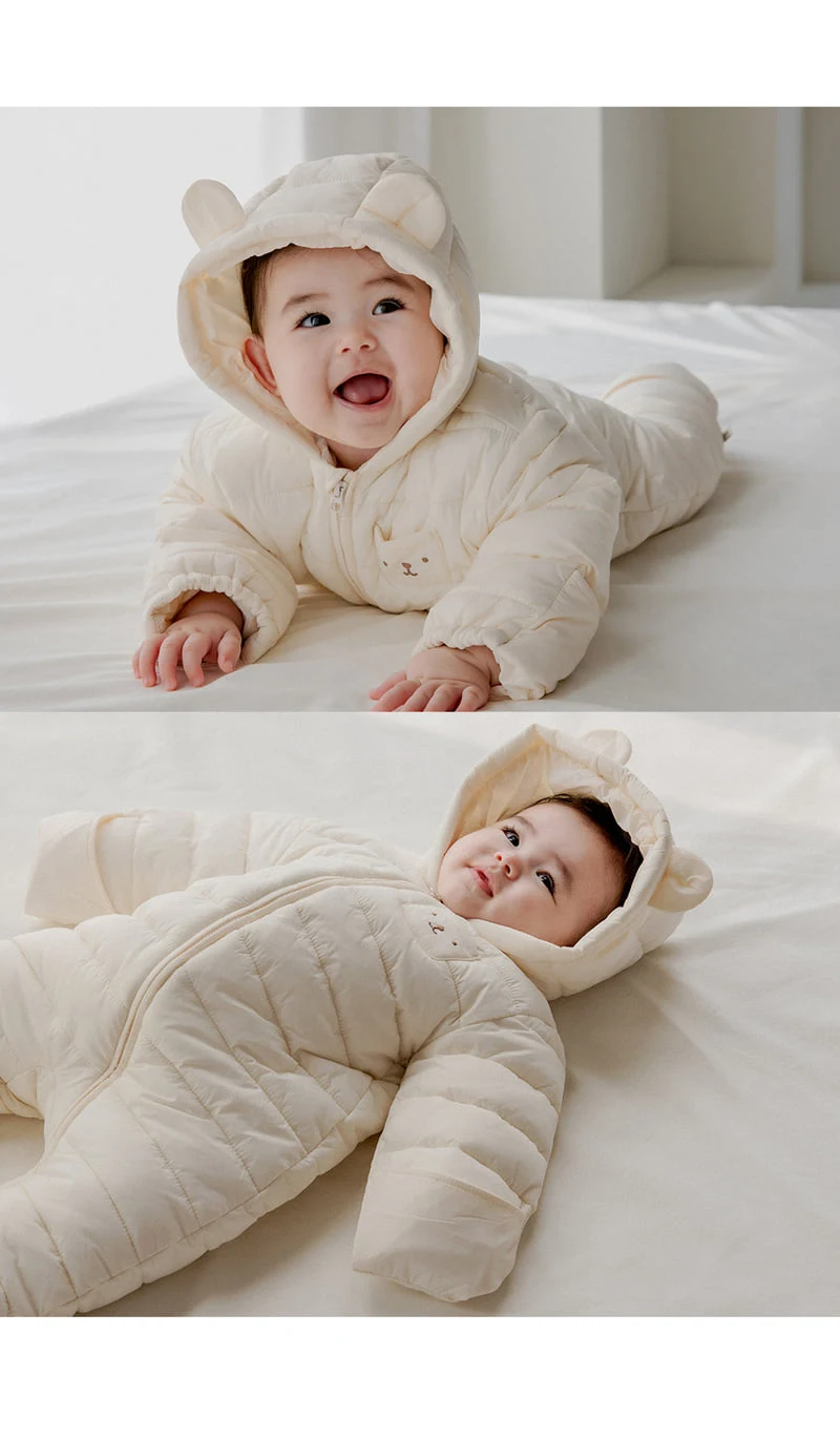 Kids Clara - Korean Baby Fashion - #babyboutiqueclothing - Barebu Vegan Baby Padding Coveralls - 6