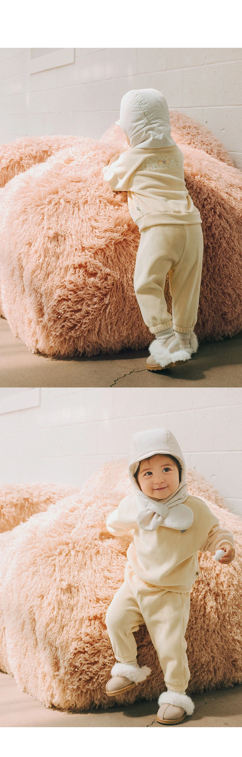 Kids Clara - Korean Baby Fashion - #babylifestyle - Amigo Double Veloa Baby Setup_Yellow - 5