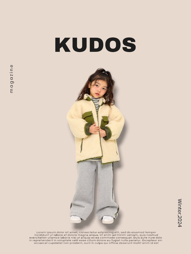 Kudos - Korean Children Fashion - #childofig - Retro Fleece Jacket - 5