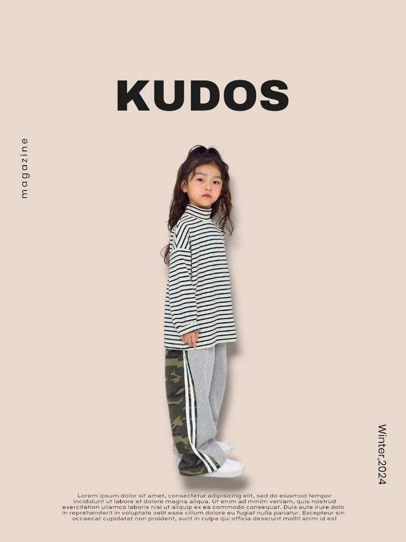 Kudos - Korean Children Fashion - #designkidswear - Fleece Camo Sweatpants - 5