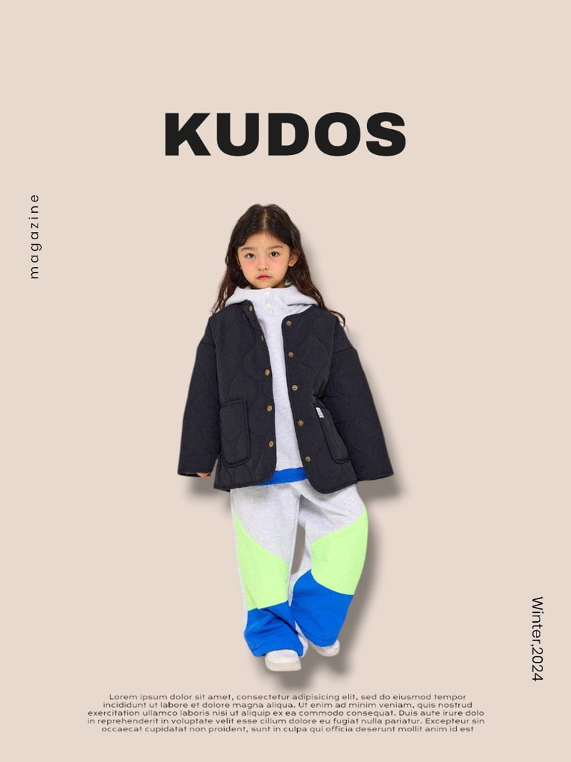 Kudos - Korean Children Fashion - #kidzfashiontrend - Kudos Quilting Jacket