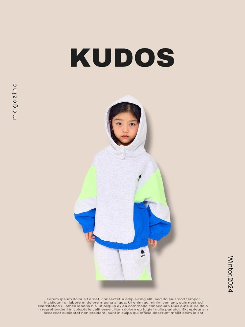 Kudos - Korean Children Fashion - #magicofchildhood - Windy Hoodie - 6