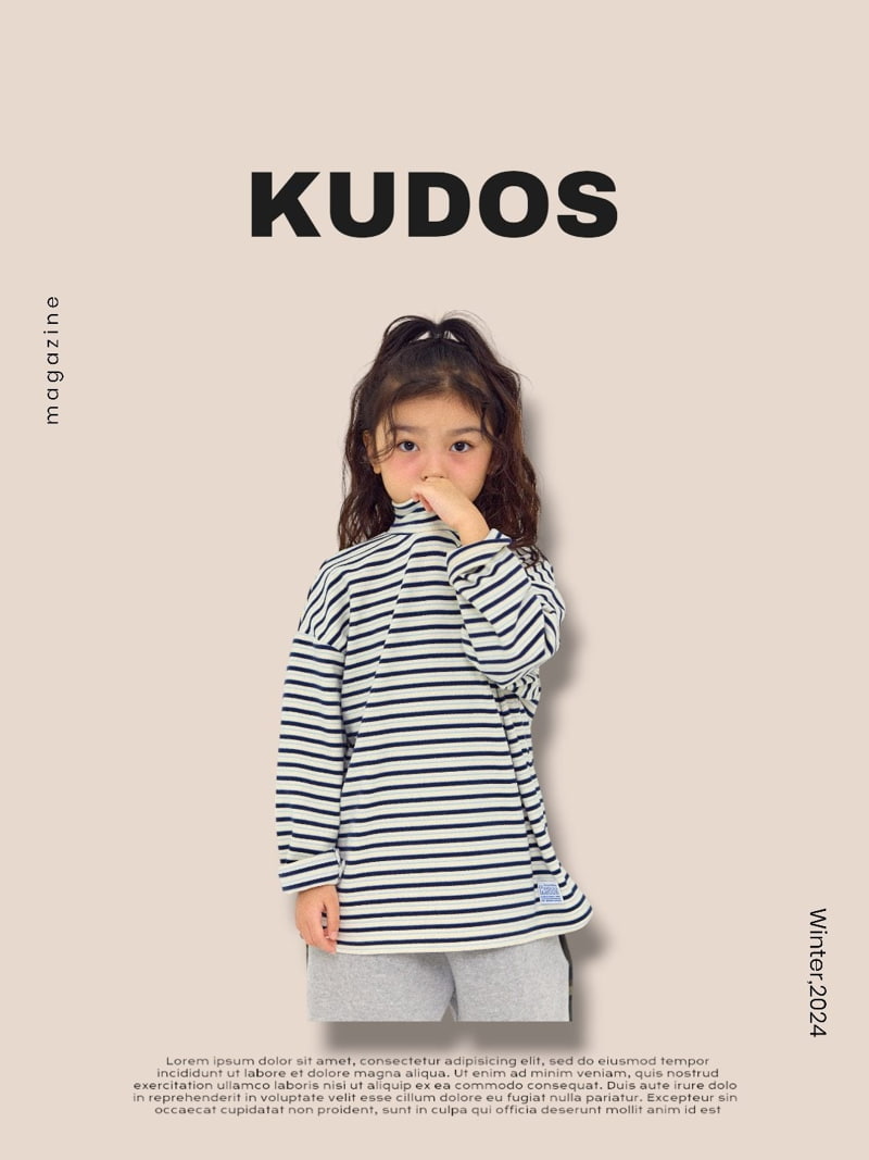 Kudos - Korean Children Fashion - #magicofchildhood - Wide Mockneck Tee - 5