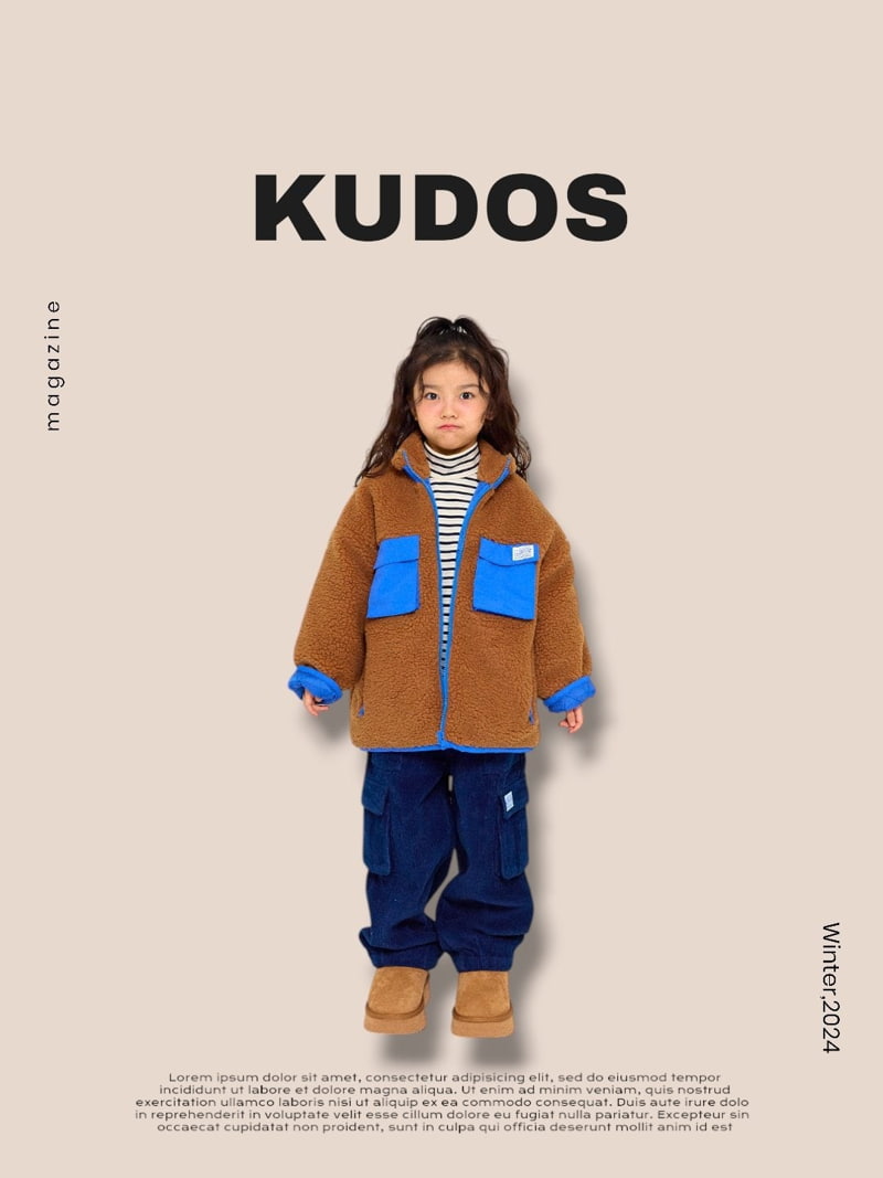 Kudos - Korean Children Fashion - #magicofchildhood - Retro Fleece Jacket