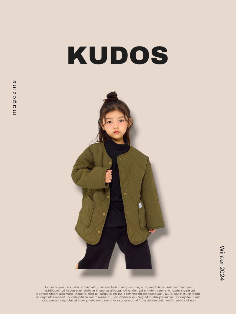 Kudos - Korean Children Fashion - #prettylittlegirls - Kudos Quilting Jacket - 6