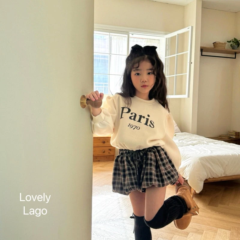 Lago - Korean Children Fashion - #Kfashion4kids - Balloon Check Pants