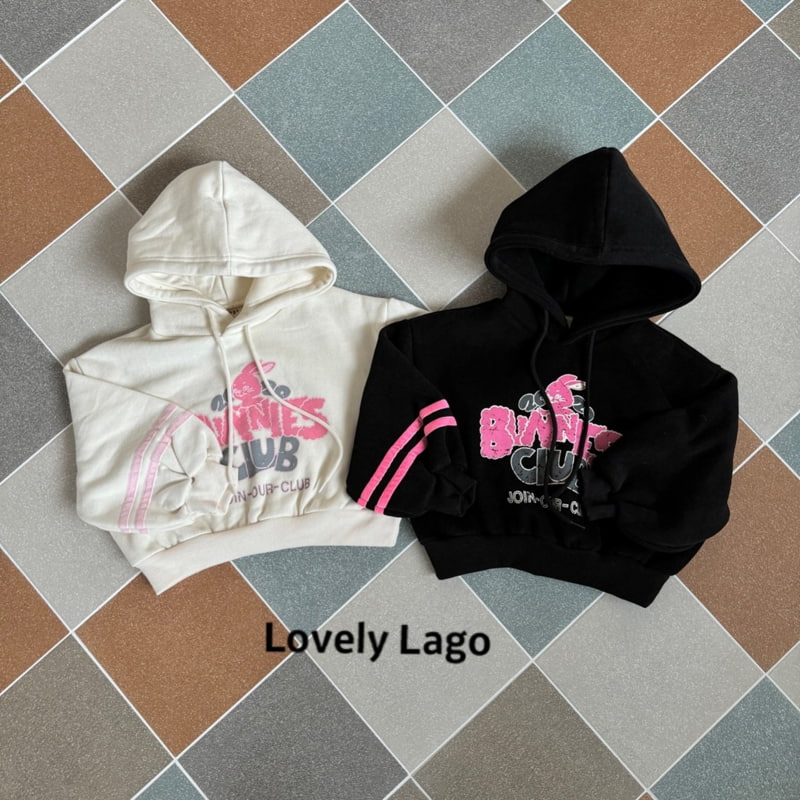 Lago - Korean Children Fashion - #Kfashion4kids - Bunny Line Hood Top - 12