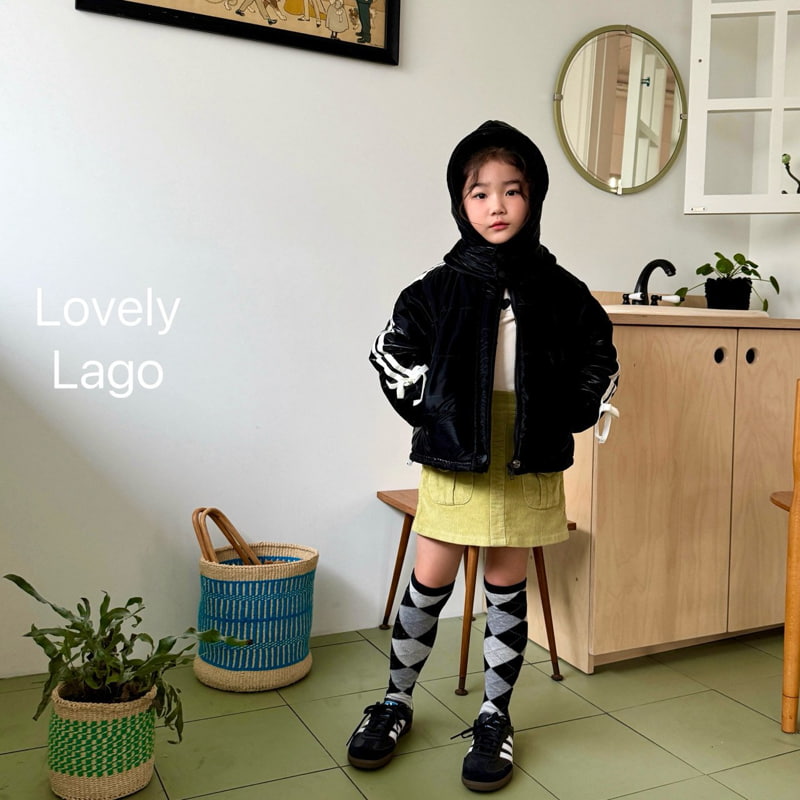 Lago - Korean Children Fashion - #childofig - Shy Line Padding - 11