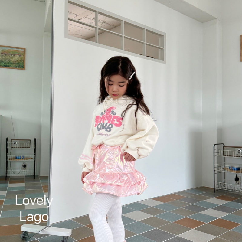 Lago - Korean Children Fashion - #childofig - Bunny Line Hood Top - 3