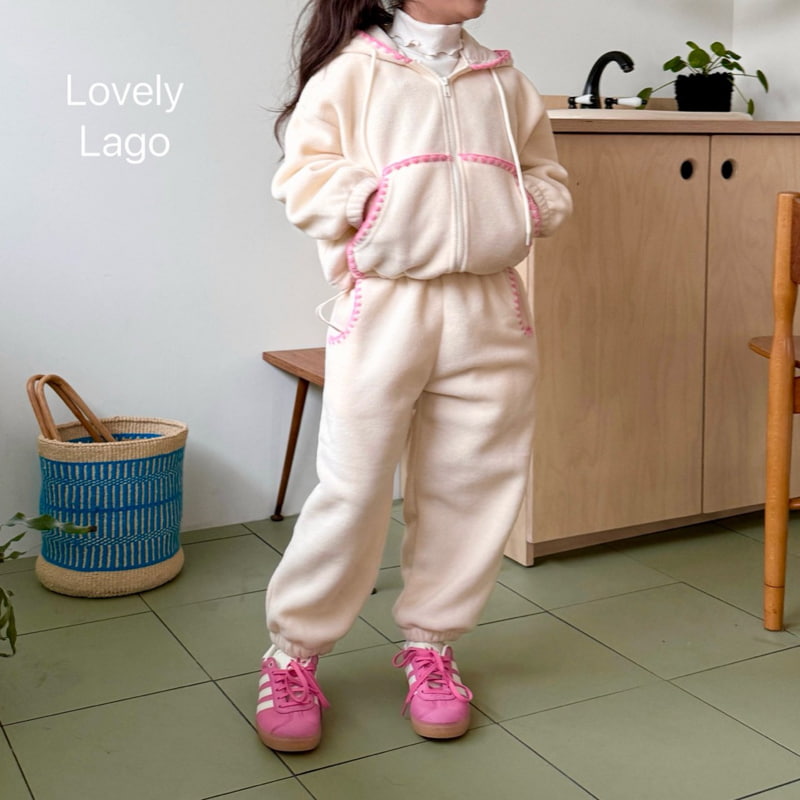 Lago - Korean Children Fashion - #childofig - Melo Rouge Jogger Pants